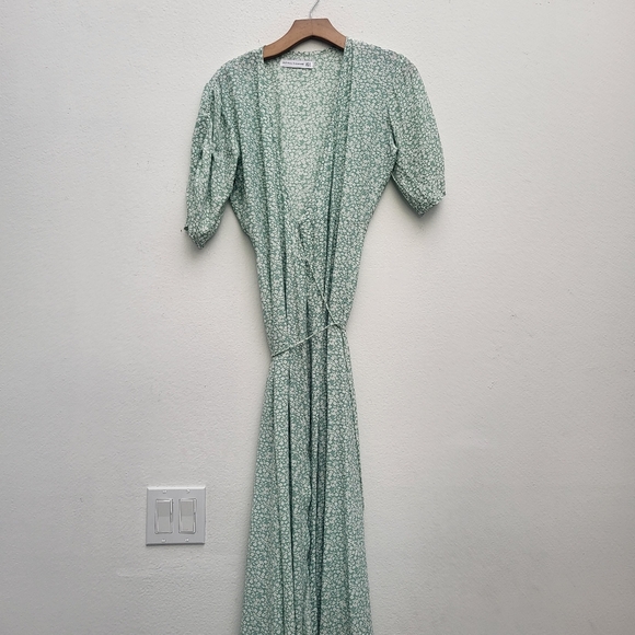 Faithfull the Brand Faithful The Brand Women's Chiara True Wrap Seafoam … - Picture 6 of 10